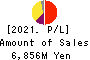 TRADERS HOLDINGS CO.,LTD. Profit and Loss Account 2021年Mar期 TRADERS HOLDINGS CO.,LTD. Profit and Loss Account 2021年3月期