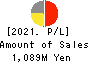 Japan Data Science Consortium Co.Ltd. Profit and Loss Account 2021年Jun期 Japan Data Science Consortium Co.Ltd. Profit and Loss Account 2021年6月期