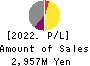 HS Holdings Co., Ltd. Profit and Loss Account 2022年3月期