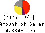 CYBERDYNE,INC. Profit and Loss Account 2025年Mar期 CYBERDYNE,INC. Profit and Loss Account 2025年3月期