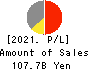Heiwa Corporation Profit and Loss Account 2021年Mar期 Heiwa Corporation Profit and Loss Account 2021年3月期