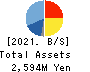 J Frontier Co.,Ltd. Balance Sheet 2021年5月期