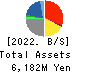 Showa Holdings Co.,Ltd. Balance Sheet 2022年Mar期 Showa Holdings Co.,Ltd. Balance Sheet 2022年3月期