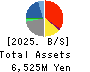 Showa Holdings Co.,Ltd. Balance Sheet 2025年Mar期 Showa Holdings Co.,Ltd. Balance Sheet 2025年3月期