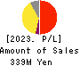 RISE Inc. Profit and Loss Account 2023年3月期