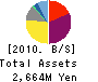 C&I Holdings Co., Ltd. Balance Sheet 2010年12月期