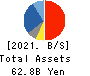 KNT-CT Holdings Co.,Ltd. Balance Sheet 2021年3月期