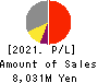 Choei Inc. Profit and Loss Account 2021年3月期