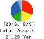 DAITO GYORUI CO.,LTD. Balance Sheet 2016年3月期