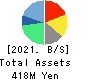 Softfront Holdings Balance Sheet 2021年Mar期 Softfront Holdings Balance Sheet 2021年3月期