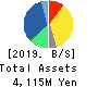 SRE Holdings Corporation Balance Sheet 2019年3月期