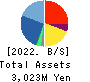 Last One Mile Co.,Ltd. Balance Sheet 2022年8月期