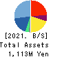 TRIPLEIZE CO.,LTD. Balance Sheet 2021年8月期