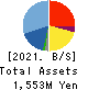 Interworks Confidence Inc. Balance Sheet 2021年Mar期 Interworks Confidence Inc. Balance Sheet 2021年3月期