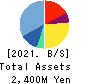 baudroie,inc. Balance Sheet 2021年Feb期 baudroie,inc. Balance Sheet 2021年2月期