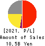 Gamecard-Joyco Holdings,Inc. Profit and Loss Account 2021年3月期