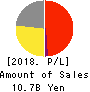 BroadBand Tower, Inc. Profit and Loss Account 2018年Jun期 BroadBand Tower, Inc. Profit and Loss Account 2018年6月期