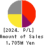 DLE Inc. Profit and Loss Account 2024年3月期