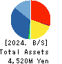 GENERATION PASS CO.,LTD. Balance Sheet 2024年Oct期 GENERATION PASS CO.,LTD. Balance Sheet 2024年10月期