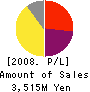 New Deal, Inc. Profit and Loss Account 2008年6月期