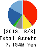 YAMANO HOLDINGS CORPORATION Balance Sheet 2019年3月期
