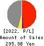 Japan Display Inc. Profit and Loss Account 2022年3月期