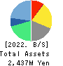 Interworks Confidence Inc. Balance Sheet 2022年Mar期 Interworks Confidence Inc. Balance Sheet 2022年3月期