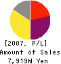 Union Holdings Co.,Ltd. Profit and Loss Account 2007年3月期