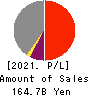 ARE Holdings, Inc. Profit and Loss Account 2021年Mar期 ARE Holdings, Inc. Profit and Loss Account 2021年3月期