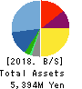 COPRO-HOLDINGS.Co.,Ltd. Balance Sheet 2018年Mar期 COPRO-HOLDINGS.Co.,Ltd. Balance Sheet 2018年3月期