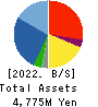 Hakuten Corporation Balance Sheet 2022年3月期