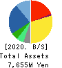 BIKE O & COMPANY Ltd. Balance Sheet 2020年Nov期 BIKE O & COMPANY Ltd. Balance Sheet 2020年11月期