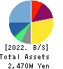 Eltes Co.,Ltd. Balance Sheet 2022年Feb期 Eltes Co.,Ltd. Balance Sheet 2022年2月期