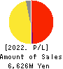 INEST,Inc. Profit and Loss Account 2022年3月期