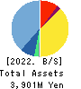 baudroie,inc. Balance Sheet 2022年Feb期 baudroie,inc. Balance Sheet 2022年2月期