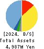 Three F Co.,Ltd. Balance Sheet 2024年2月期