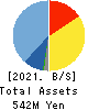 J ESCOM HOLDINGS,INC. Balance Sheet 2021年Mar期 J ESCOM HOLDINGS,INC. Balance Sheet 2021年3月期