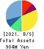 fonfun corporation Balance Sheet 2021年3月期