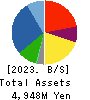 MUROMACHI CHEMICALS INC. Balance Sheet 2023年May期 MUROMACHI CHEMICALS INC. Balance Sheet 2023年5月期
