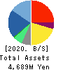 Orchestra Holdings Inc. Balance Sheet 2020年12月期