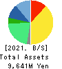Transaction Media Networks Inc. Balance Sheet 2021年Mar期 Transaction Media Networks Inc. Balance Sheet 2021年3月期