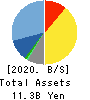 VISION INC. Balance Sheet 2020年12月期