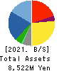 Alpha Group Inc. Balance Sheet 2021年3月期