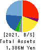 BlueMeme Inc. Balance Sheet 2021年3月期