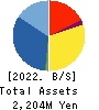 Gaiax Co.Ltd. Balance Sheet 2022年12月期