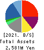 Virtualex Holdings,Inc. Balance Sheet 2021年3月期