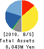 CL Holdings Inc. Balance Sheet 2018年12月期