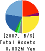 VSN,INC. Balance Sheet 2007年3月期