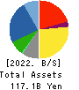 Kojima Co.,Ltd. Balance Sheet 2022年8月期