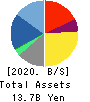 CL Holdings Inc. Balance Sheet 2020年12月期